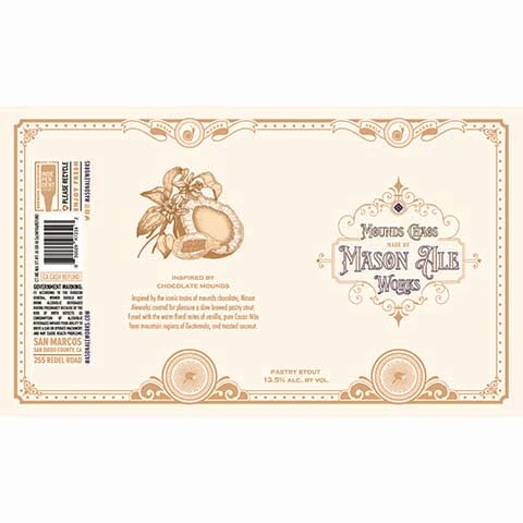 Mason Ale Works Mounds Chaos Pastry Stout