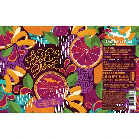 Dogfish Head Flesh & Blood IPA