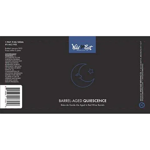 Wild East Barrel-Aged Quiescence