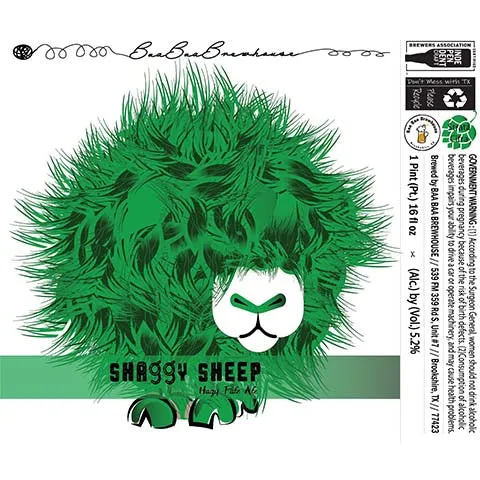 Baa Baa Shaggy Sheep Hazy Pale Ale (Strata, Citra)
