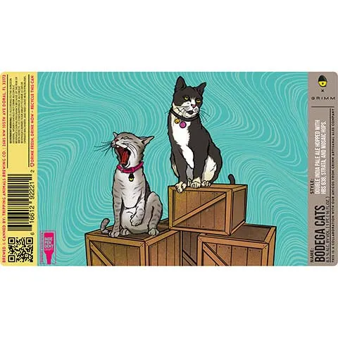 Tripping Animals Bodega Cats DIPA