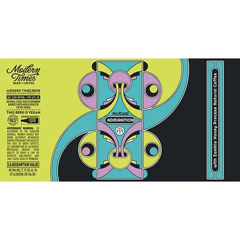 Modern Times Mutual Admiration Imperial Stout (Zambia Honey)