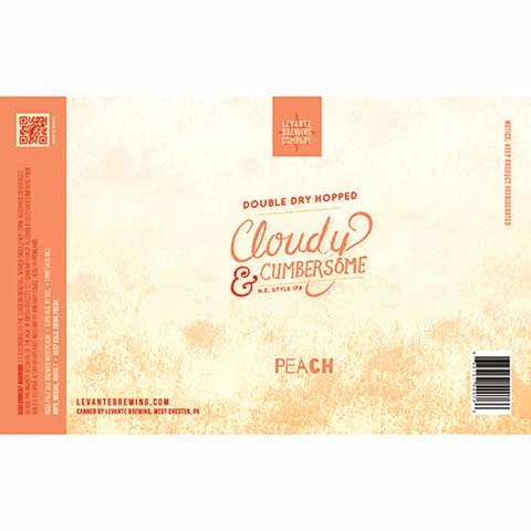 Levante DDH Cloudy & Cumbersome NEIPA