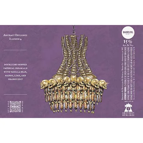 Burial Abstract Opulence: Illusion 4 Imperial Cream Ale