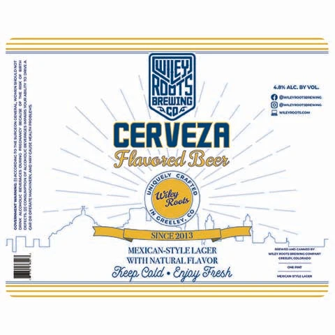 Wiley Roots Cerveza Flavored Beer