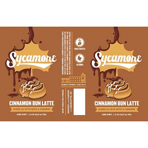 Sycamore Cinnamon Bun Latte Blonde Ale