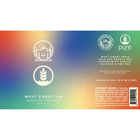 Crooked Stave/Pure Project West Coast IPA
