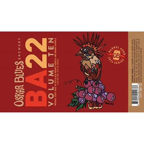 Oskar Blues BA22 Volume Ten Imperial Stout