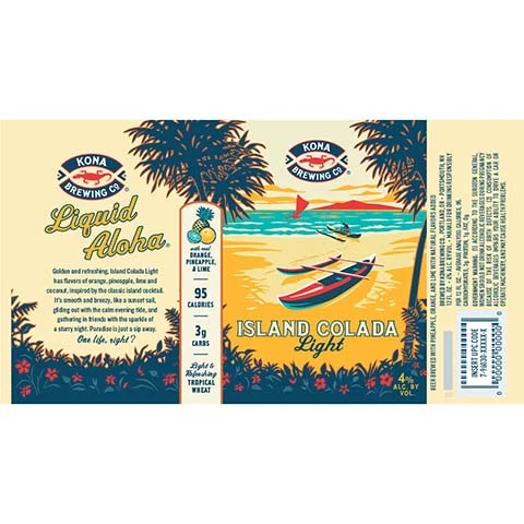 Kona Island Colada Light
