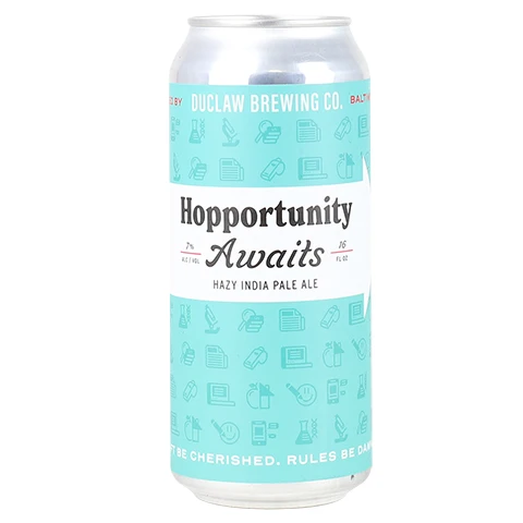 Duclaw Hopportunity Awaits Hazy IPA