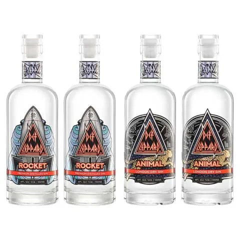 Def Leppard Rocket + Animal Gin Box Set