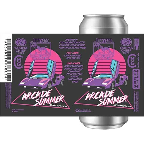 Junkyard Arcade Summer NEIPA