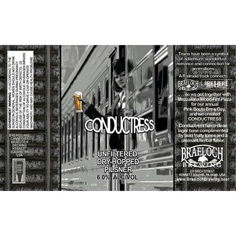 Braeloch Conductress Pilsner