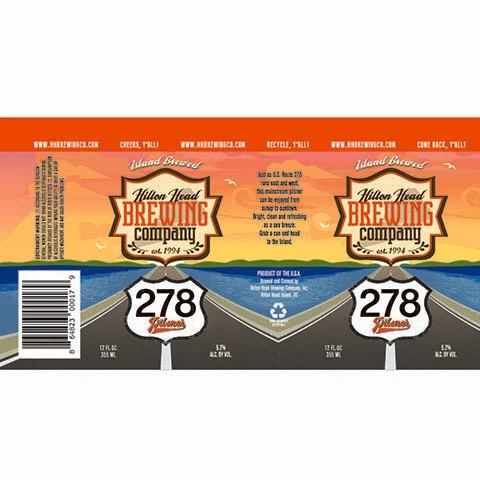 Hilton Head 278 Pilsner