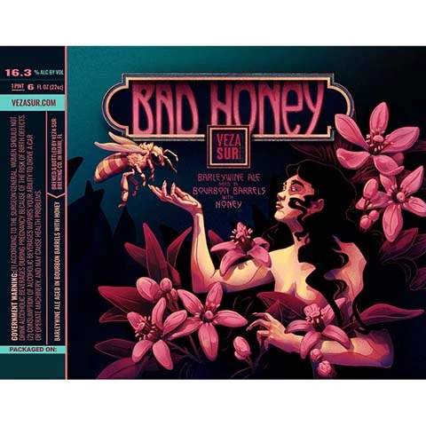 Veza Sur Bad Honey Barleywine Ale