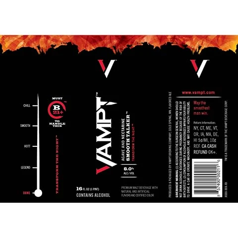Vampt Agave and Nectarine Smooth Talker