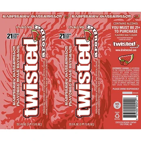 Twisted Tea Around Raspberry Watermelon