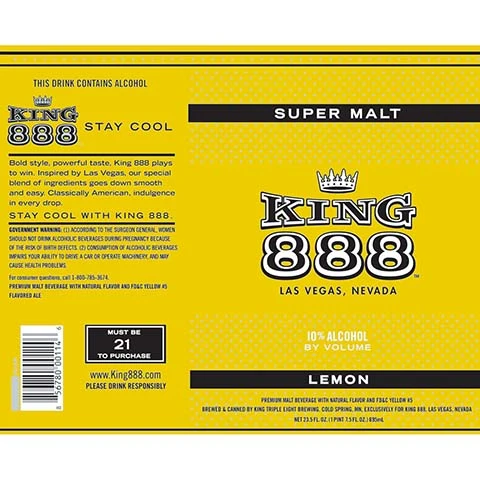 King 888 Lemon