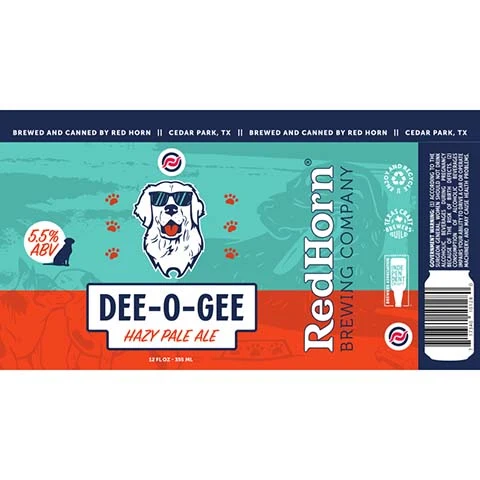 Red Horn Dee-O-Gee Hazy Pale Ale