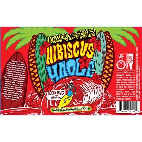 Ogden River Wimpy and Fritz Hibiscus Haole