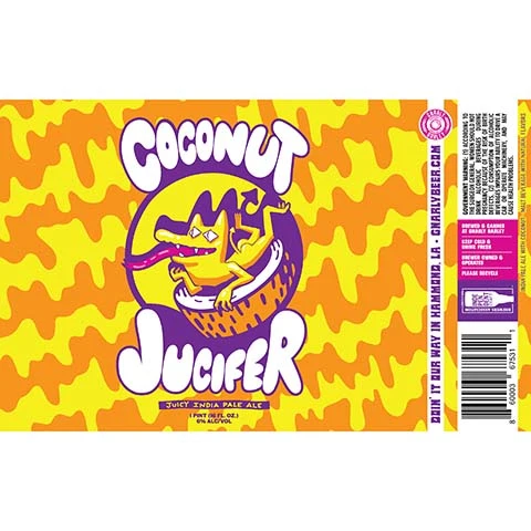Gnarley Barley Coconut Jucifer Juicy IPA