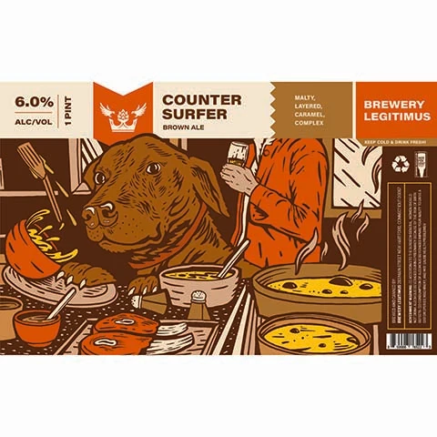 Legitimus Counter Surfer Brown Ale