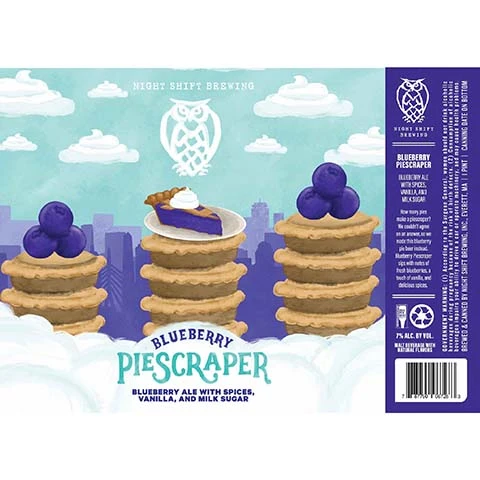 Night Shift Blueberry Piescraper Ale