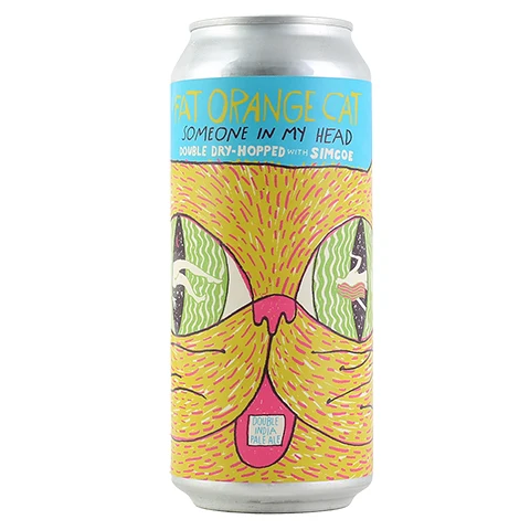 Fat Orange Cat Someone In My Head DDH with Simcoe DIPA