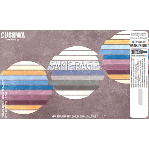 Cushwa Same Page New England Style DIPA