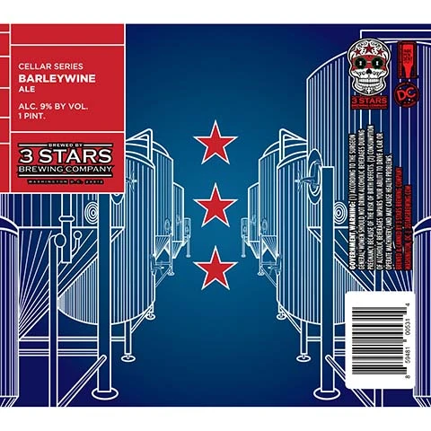 3 Stars Cellar Series Barleywine Ale