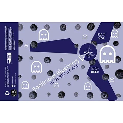 Windy Boolicious Blueberry Ale