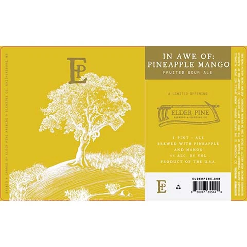 Elder Pine In Awe Of: Pineapple Mango Sour Ale