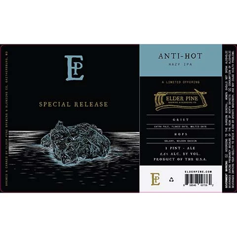 Elder Pine Anti-Hot Hazy IPA