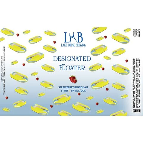 Lake House Designated Floater Strawberry Blonde Ale
