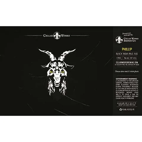 Cellar Works Phillip Black IPA