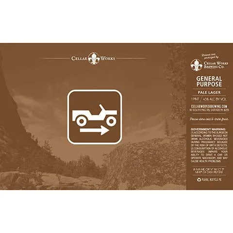 Cellar Works General Purpose Pale Lager