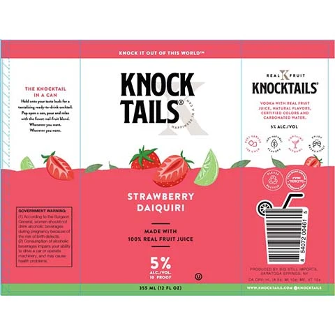 Knocktails Strawberry Daiquiri