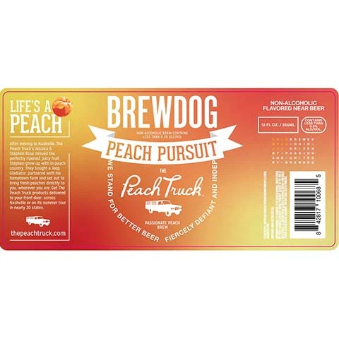 Brewdog Peach Pursuit (Non-Alcoholic)