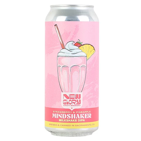 New Glory/Dionysus Mindshaker Milkshake DIPA with Strawberry Pineapple