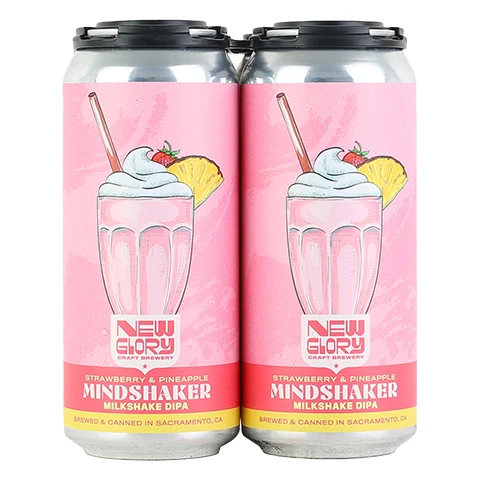 New Glory/Dionysus Mindshaker Milkshake DIPA with Strawberry Pineapple