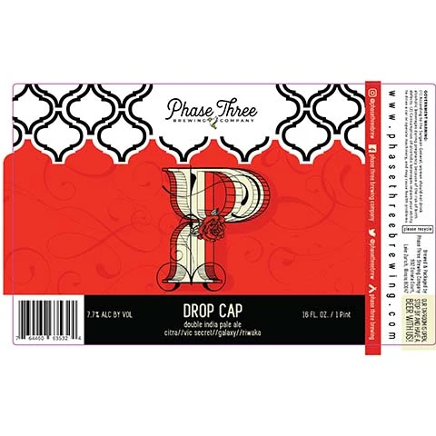 Phase Three Drop Cap DIPA