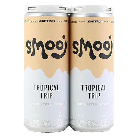 Smooj Tropical Trip Smoothie Seltzer