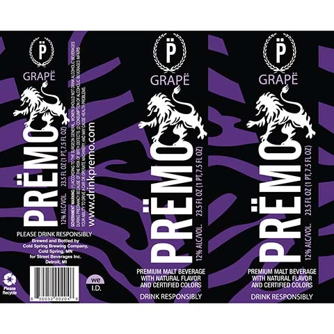 Cold Spring Premo Grape