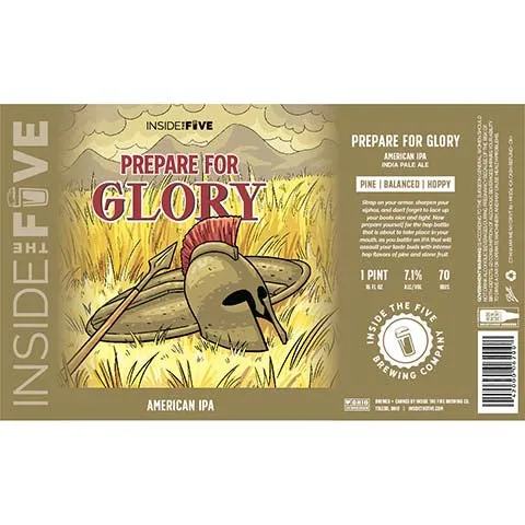 Inside The Five Prepare For Glory IPA