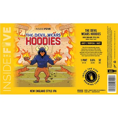 Inside The Five The Devil Wears Hoodies NEIPA
