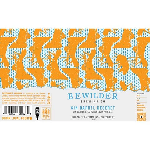 Bewilder Gin Barrel Deseret IPA