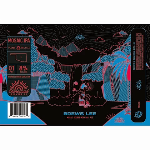 Stonecloud Brews Lee Mosaic DIPA