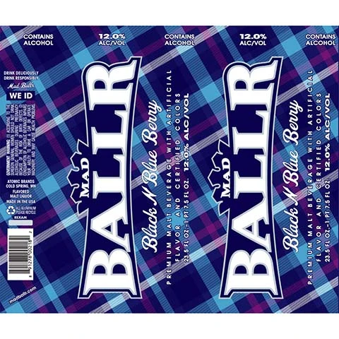Mad Ballr Black N Blue Berry