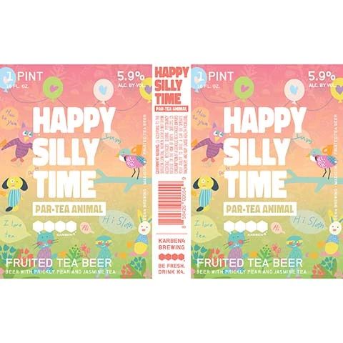 Karben4 Happy Silly Time Par-Tea Animal