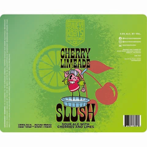 Wiley Roots Cherry Limeade Slushy Sour Ale